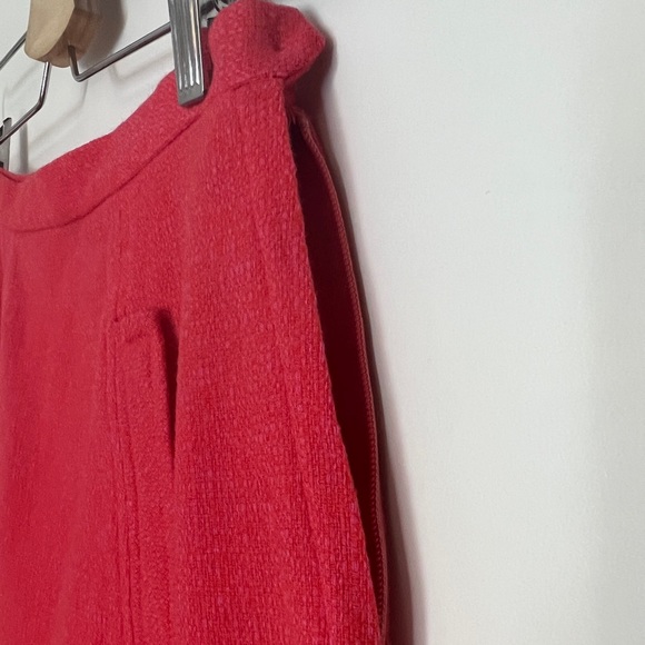 Vintage Pink Wool A-line Mini Skirt - size sm/27 - Picture 2 of 3